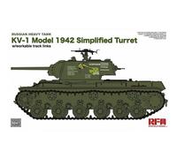 Rye Field Modèle RM-5041 - 1/35 KV-1 Modèle 1942 Torre Simplifiée - Neuf