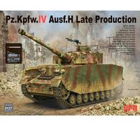 Maquette Char Sd.kfz.161/1 Panzerkampfwagen Iv Ausf. H Late Production |rye Fiel