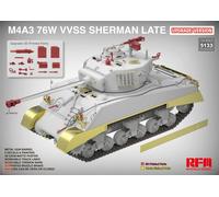 Ryefield Model RM-5133 - 1:3 5 M4A3 76W Vvss Sherman Guides Ugrade Version -