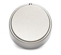 RYELDOM Bouton rotatif argenté pour cuisinière/four, compatible avec Ariston, Indesit et Hotpoint, 6 mm, pièce de rechange universelle