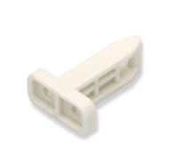 RYELDOM Crochet de porte sèche compatible Electrolux, fermeture de porte, dimensions 3,8 x 1,2 x 2,7 cm