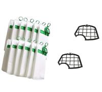 RYELDOM - Lot de 12 sacs + 2 filtres pour aspirateur Vorwerk Folletto VK140-VK150 - Gardez votre maison propre et parfumée!" Améliore la qualité de votre nettoyage domestique