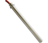 RYELDOM - Résistance d'allumage pour poêles à granulés 350 W 230 V Ø12,5 mm avec bride - Compatible pour CADEL, Olimpia Splendid, Palazzetti, MCZ, Aquos, Ibis, Classic, Clemy, Diva, Aurora et autres.