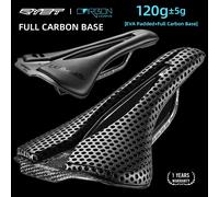 RYET-Selle de vélo imprimée en 3D, coussin en carbone, siège de vélo pour VTT, gravier, route, accessoires de cyclisme, 2024g, 120x250mm, 140 Carbon 3D Saddle