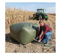 Rygcrud 500/1000/2000/3000 L Portable d'urgence Réservoir De Stockage D'essence, TPU 1,1 Mm Réservoir Souple Pliable avec Robinets Métalliques pour Le Jardin, Le Camping Et La Voiture(1x1x0.5m)