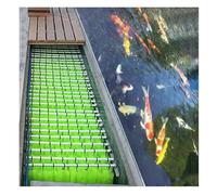 Rygcrud Lot de 50 Brosses Filtrantes pour Bassin Longueur : 30 Cm À 1,5 M, Poils avec Fil en Acier Inoxydable, Écumoire De Bassin - Jardin Aquatique Aquarium Nettoyage, Filtration(40cm)