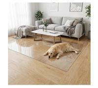 Rygcrud Protection De Sol en Vinyle Transparent, en PVC Transparent, pour Parquets, Épaisseur 2 mm, pour La Maison Ou Le Bureau(183x305cm)