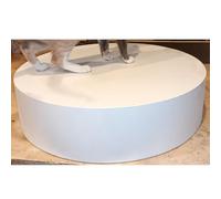 Rygcrud Socle D'exposition Rond, Événement Festif Décoration Support De Présentation Cylindre, Socle Surélevé Pour Mariage Pour Boutiques Expositions(40x15cm)