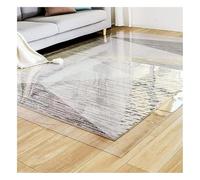 Rygcrud Vinyle Transparent Tapis De Couloir, Épaisseur 2 Mm Antidérapant Imperméable Protecteur De Moquette Transparent, Tapis pour Parquets De Couloir(183x458cm)