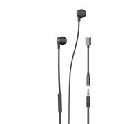 Ryght OSiS - Écouteurs avec micro - intra-auriculaire - filaire - jack 3,5mm, USB-C - noir
