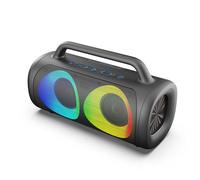 RYGHT - TOOGO XL - R481047 - Enceinte Outdoor sans Fil avec LED RDB - 7H d’autonomie, 9 Modes RGB, Micro intégré et Assistant Vocal - Résistant à l’Eau IPX5, Double appairage - Noir
