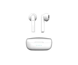 RYGHT TWS R483423 - Écouteurs Semi-Intra-Auriculaires Bluetooth sans Fil avec étui de Recharge - Jusqu’à 17 Heures d’écoute combinée - Pétrol Doré