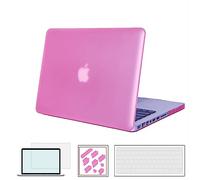 RYGOU Coque MacBook Pro 13' 4 in 1 Housse en Plastique Peau de Clavier avec Protecteur d'écran pour MacBook Pro 13.3 Pouces avec Lecteur de DVD (modèle A1278)