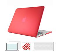RYGOU Coque MacBook Pro 15.4 4 in 1 Housse en Plastique Peau de Clavier avec Protecteur d'écran pour MacBook Pro 15 Pouces avec Affichage Retina (modèle A1398)