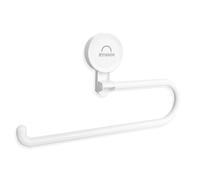 RYHHH Porte Essuie-Tout, Porte Sopalin Mural pour Installation Ventouse, Porte Rouleau Papier Cuisine Support Sopalin Support Essuie-Tout, pour Cuisine, Salle De Bain, Placards (Blanc)