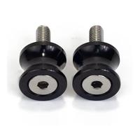 RYHJNRTH Vis De Support De Curseur De Bobines De Bras Oscillant De Moto 10 Mm pour Kawasaki pour Ninja ZX6R ZX7R ZX9R ZX10R ZX12R ZX14R Z1000 Z750 Bobine à Bascule(Black)