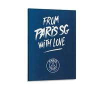 RYJFRYTRY Poster décoratif sur toile PSG Chants From Paris with Love - 40 x 60 cm