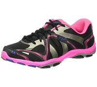 RYKA Femme Chaussure athlétique Tout Sport, Black Atomic Pink Royal Blue Forge Grey, 37 EU