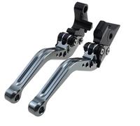 RYLFEQER Levier Frein Moto pour CB500F pour CB-500F pour CB-500 F pour CB 500F pour CB 500 F 2022 Moto Leviers Embrayage Frein Courts Longs(Short Titanium)