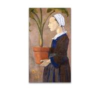 RYLJCZ Reproduction de peintures à l'huile de Paul Sérusier- Breton Girl- Paysage vintage- Toile murale pour la maison et le bureau 40x72cm(15.8x28.3in) Sans cadre