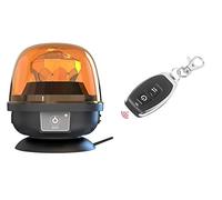 Ryme Automotive Rotatif LED R65 28W Batterie Li-ion Comprend Télécommande Batterie Rechargeable Autonome Urgence Amber Magnétique