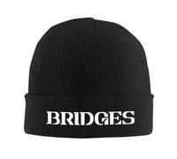 RYMHSKYBC Logo Bridges Death Stranding Bonnets Bonnet Bonnets Bonnets Bonnets Motif Printemps Bonnet Jersey Street Hommes Y2K Femmes Hippie Casquette Chaude