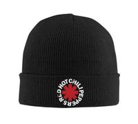 RYMHSKYBC Red Hot Chili Print Beanie Mützen Skullies Beanies Warme weiche elastische Kappen Herbst Winter Grafikhaubenmützen Unisex Kopfbedeckungen
