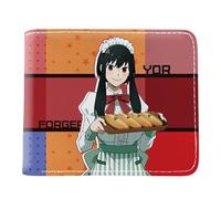RYNDEX SP-Y×FAMI-LY Portefeuille Enfant Garcon, Porte-Carte Animé Plié à La Mode, Ado Bourse pour Les Fans de Cartoon(Color:Multicolor 8)