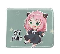 RYNDEX SP-Y×FAMI-LY Portefeuille Enfant Garcon, Porte-Carte Animé Plié à La Mode, Ado Bourse pour Les Fans de Cartoon(Color:Multicolor 11)