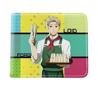 RYNDEX SP-Y×FAMI-LY Portefeuille Enfant Garcon, Porte-Carte Animé Plié à La Mode, Ado Bourse pour Les Fans de Cartoon(Color:Multicolor 7)
