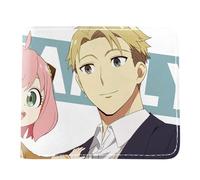 RYNDEX SP-Y×FAMI-LY Portefeuille Enfant Garcon, Porte-Carte Animé Plié à La Mode, Ado Bourse pour Les Fans de Cartoon(Color:Multicolor 6)