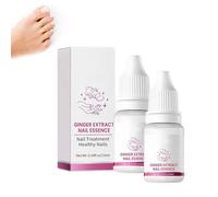 RynoPulse Fungigone Traitement des ongles, élimination des champignons des ongles, essence de gingembre pour soins des pieds, adoucissant pour ongles épais et ongles des doigts, traitement des