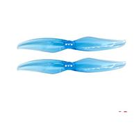 Rynplex 12 paires d'hélices 4024 2 pales 3 trous 1,5 mm 4x2,4 CW CCW hélice de course, for MINI, hélices moteur sans balais FPV Hélices de drone(4024 12pair Blue)