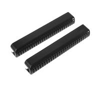 Rynplex 2 pièces arrière de Voiture, for siège, boîtier de Sortie de Ventilation de climatisation, for Peugeot, 3008 5008 II 17 18 ABS 20.5x4.6cm/8.07x1.81 Grille d'aération de Plancher de Voiture