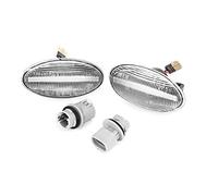 Rynplex 2 pièces feu de position latéral dynamique clignotant séquentiel indicateur ambre, for Suzuki, for Swift, Jimmy Vitara SX4 Alto 2008-2013 Témoin lumineux de voiture(Flowing water)