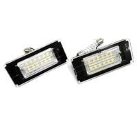 Rynplex 2X éclairage de plaque d'immatriculation blanc Canbus, pour Cooper Hatch R56 Clubman R55 Convertible R57, pour ampoules Coupé R58 éclairage de plaque d'immatriculation de voiture