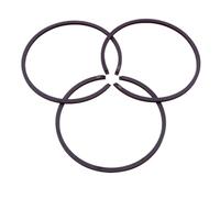 Rynplex 3 pièces Lot de segments Piston, for BR380 BR400 BR420 SR400 SR420 pièce rechange remplacement ventilateur 46mm X 1.5mm Segment de piston pour tronçonneuse