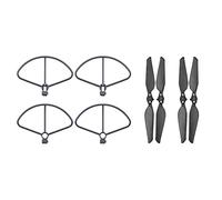 Rynplex 4 pièces hélices Drone Protecteur d'hélice Pare-Chocs Garde Anneau de Protection Accessoires Lames quadrirotor RC Accessoires FIMI X8SE Protection d'hélice de Drone(Ring and propellers)