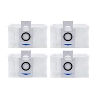 Rynplex Accessoires for Ecovacs, Deebot T20 Omni, Brosse latérale Principale, Tissu de vadrouille, Filtre HEPA, Sac à poussière, pièces de Rechange Kit d'accessoires pour aspirateur Robot(4pcs)