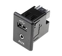 Rynplex Adaptateur de Port USB AUX, Lecteur Audio et Prise USB, for Nissan, for X-Trail, for Rouge, for Qashqai 795405012 Port USB de la Console Centrale du véhicule