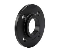 Rynplex Adaptateur d'entretoise de roue PCD 4x100 CB 60.1mm, 2 pièces 15/20/25/30/35mm, for voiture à 4 cosses Kit de cale d'espacement de roue de voiture(BLACK 2pcs 10mm Spacers)