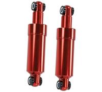 Rynplex Amortisseur arrière de Scooter électrique, Suspension d'amortissement hydraulique 110 mm, pour Remplacement en Alliage métallique Compatible Ressort de Suspension Avant