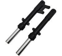 Rynplex Amortisseur Avant hydraulique Confortable for Moto, 365 mm, 385 mm, 420 mm, for Scooter électrique Citycoco, for Harley, pièces de Scooter Suspension arrière de Scooter(385mm Black A)