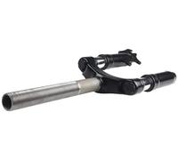 Rynplex Amortisseur Avant, pour Remplacement K, pour Scooter électrique Fiido Q1, système d'absorption en métal Noir avec entraînement Unique et D Ressort de Suspension Avant