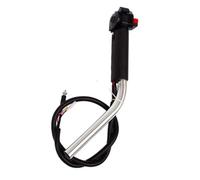 Rynplex Câble d'accélérateur de tondeuse à gazon, interrupteur commande universel, poignée levier, débroussailleuse, outils commutation Interrupteur d'accélérateur du moteur de tondeuse(A 1 PC)