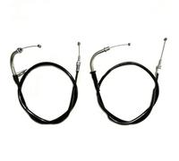 Rynplex Câbles d'accélérateur for moto, 2 pièces, for GW250, GW250S, GW250F, GW 250, Inazuma 2014-2017 Câble d'embrayage moto