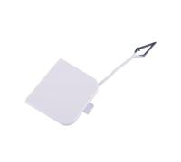 Rynplex Capuchon de protection for crochet remorquage pare-chocs avant voiture, for VW, for Volkswagen, for Jetta, 2015 2016 2017 2018 16D807241 ABS blanc Housse pour attelage de remorque