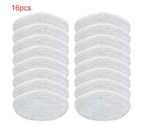 Rynplex Chiffons de nettoyage lavables Polti Kit Vaporetto PAEU0332 Pièces rechange for aspirateur à vapeur en microfibres Pièces détachées pour nettoyeur vapeur(16pcs)