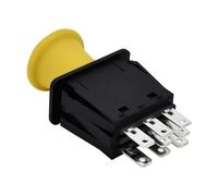 Rynplex Commutateur de prise force d'embrayage à lame 5 ampères 16VDC AM131966 103-5221 925-1716A Compatible avec, for John Deere, for tracteur L120 L130 Interrupteur d'embrayage