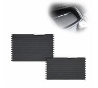 Rynplex Couvercle de Store Enrouleur pour Console Centrale Porte-Gobelet, Cache Coulissant de Remplacement pour BMW X5 E70 et X6 E71 2007-2013, 51166954943